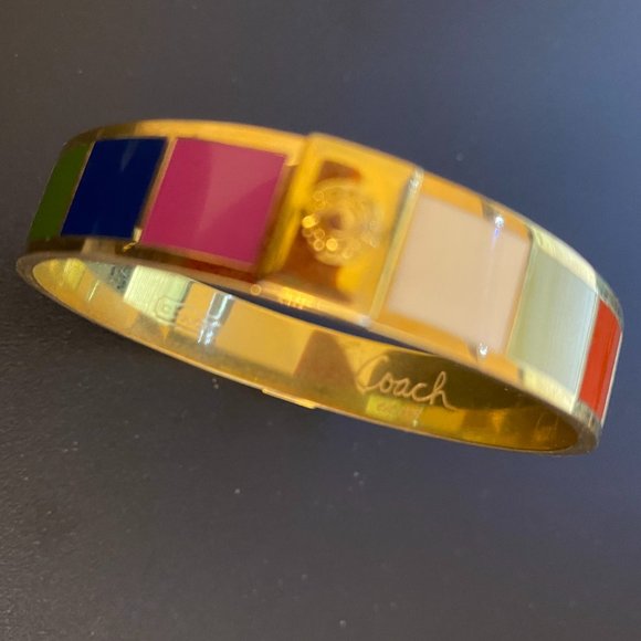 Coach Colorful Bangle Bracelet - Picture 2 of 5